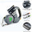 Automatic Retractable double dog walking leash with LED for safer 2 Dogs Walks